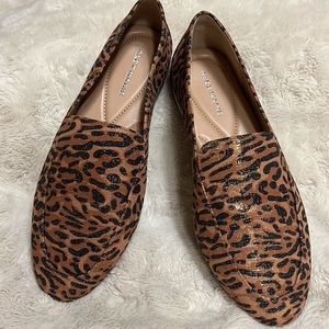 Alex Marie animal print loafers